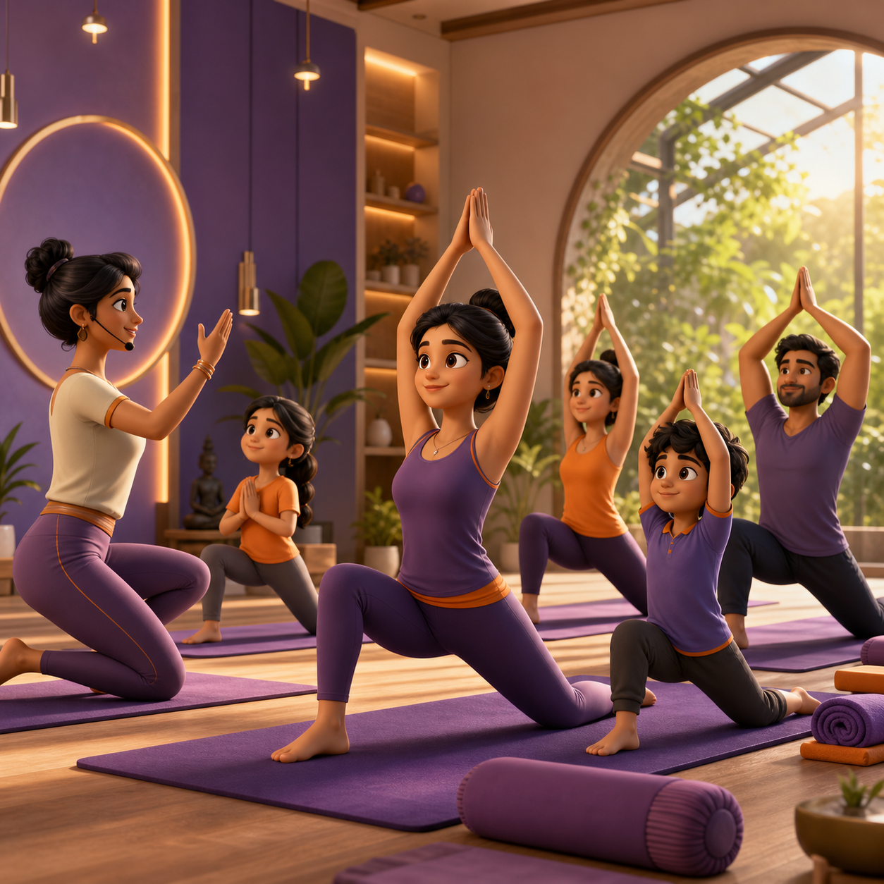 Yoga classes
